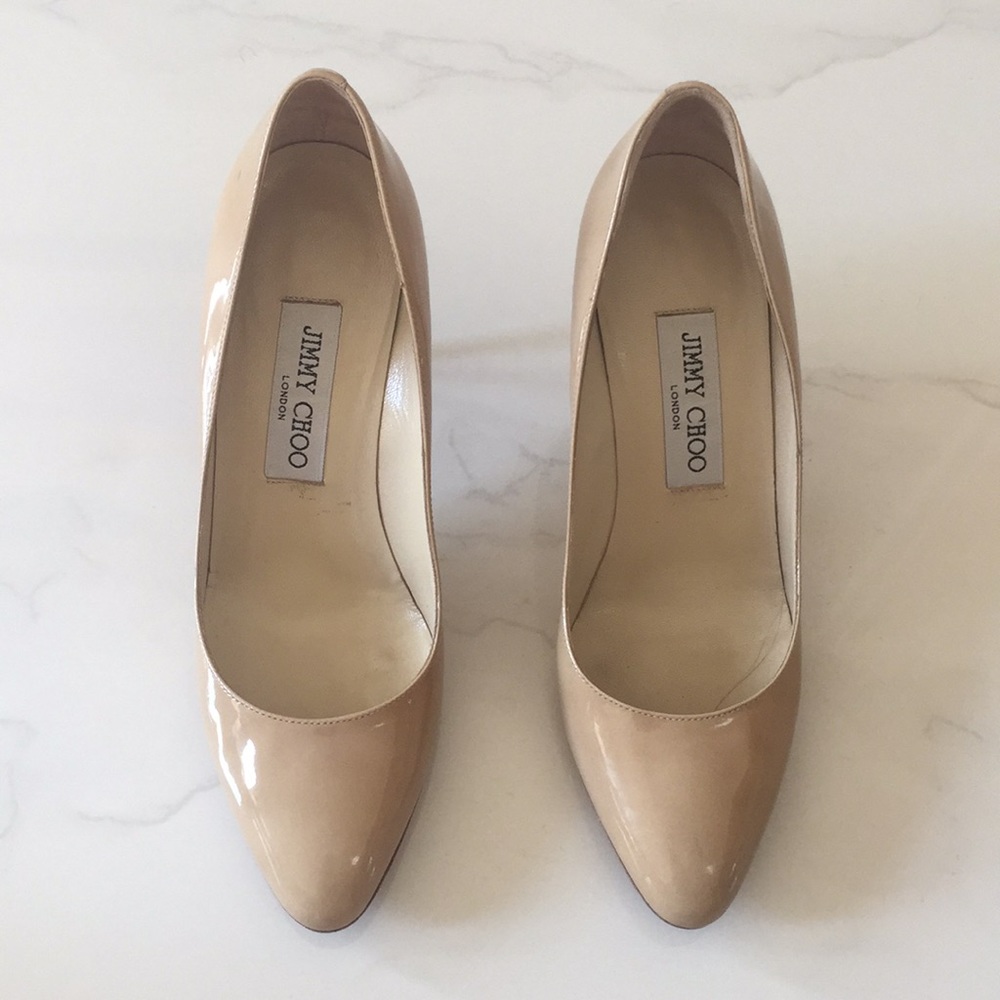 Jimmy Choo Nude High Heels